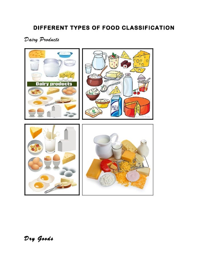 Dairy products