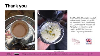 Governing quality and safety in informal dairy markets: Evidence from Kenya, Tanzania and Assam (India)