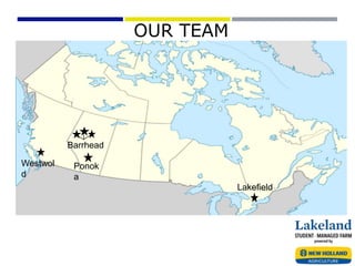 OUR TEAM
Barrhead
Ponok
a
Westwol
d
Lakefield
 