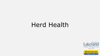 Herd Health
 