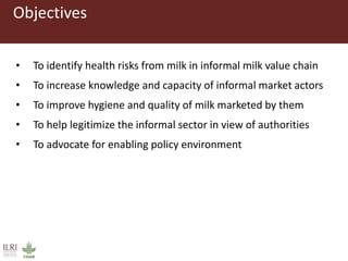 Formalizing the informal: Experiences from a training and certification scheme in the dairy sector in Assam (India) and Kenya