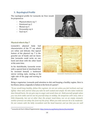 Esoteric Profile Esoteric Profile - Leonardo da Vinci | PDF