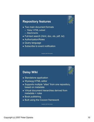 Daisy: CMS or Wiki? | PDF