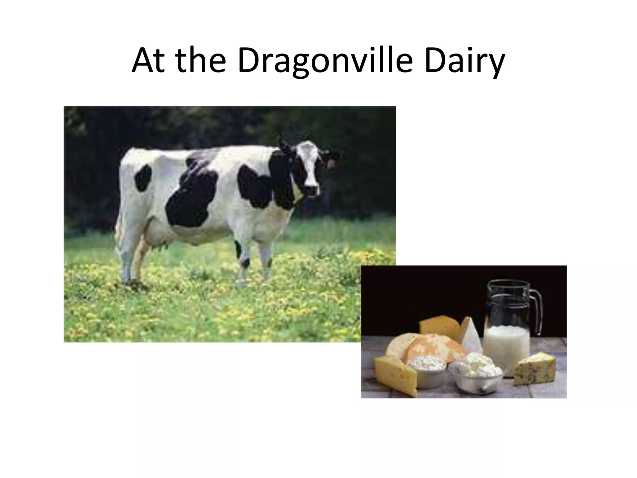 At the Dragonville Dairy
 