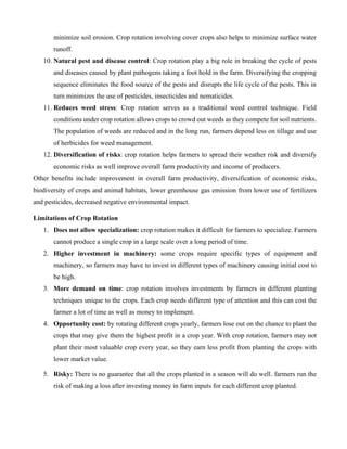 Crop Rotation | PDF