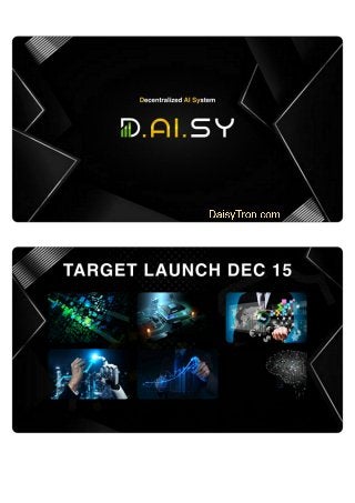 DAISY TRON Overview and Compensation Plan PDF