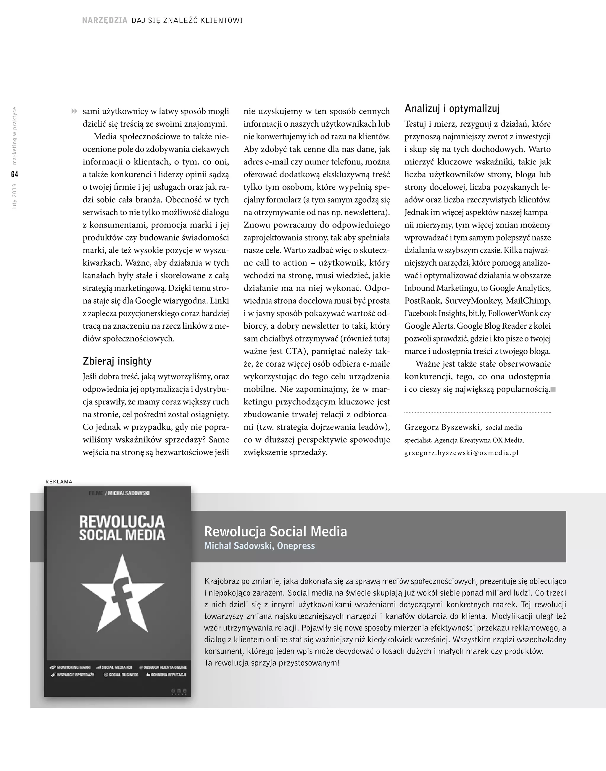 Daj się znaleźć klientowi | PDF