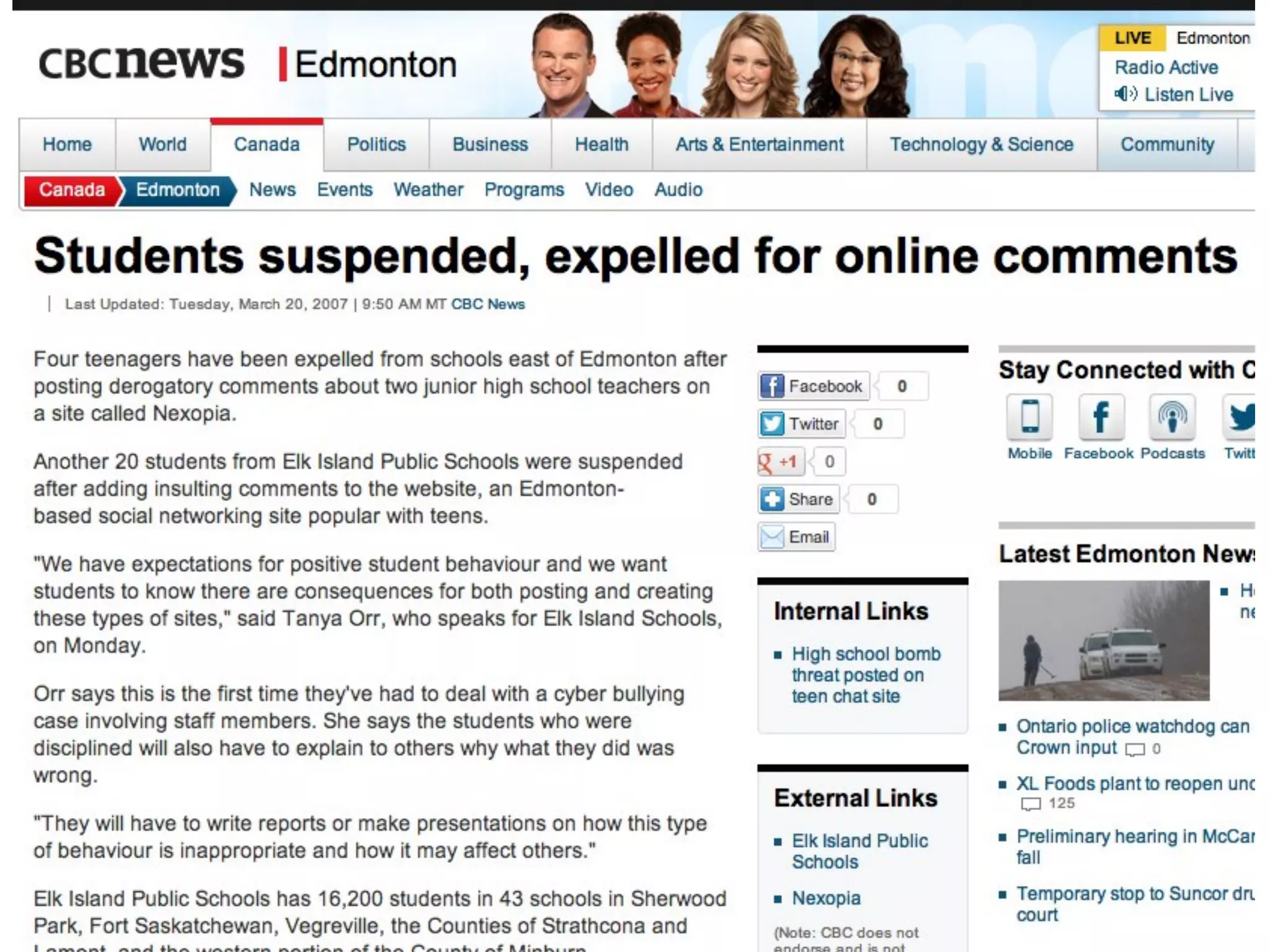 Your Story is being told
 