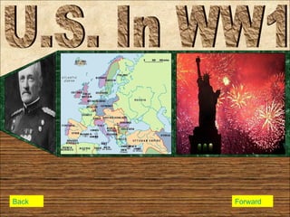 Back U.S. In WW1 Forward 