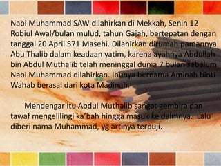 Dakwah rasulullah periode mekah | PPTX