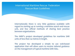 An Introduction to Maritime Search and Rescue | PDF