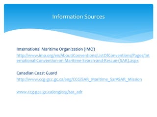 An Introduction to Maritime Search and Rescue | PDF