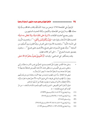 الدلائل الوفية في تحقيق عقيدة (النووي)؛ أسلفية أم خلفية