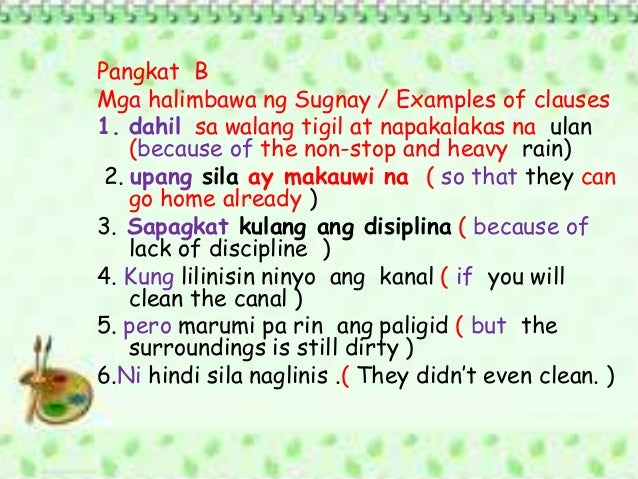 Dalawang Bahagi Ng Pangungusap Dalawang bahagi ng pangungusap at mga halimbawa nito