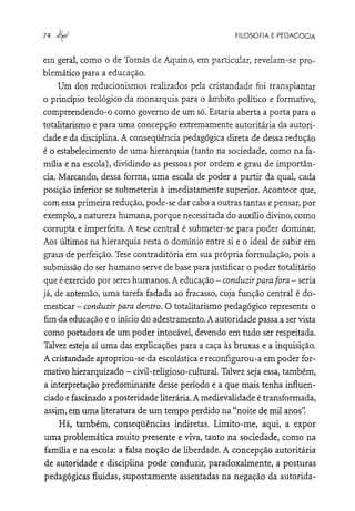 Dalbosco. filosofia e pedagogia. p. 25 76