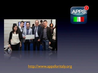http://www.appsforitaly.org
 