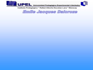 El desarrollo musical se obtiene con el elemento más completo del hombre, su CUERPO (sistema muscular humano donde la agudeza del sentimiento depende de las agudezas de las sensaciones físicas con una respuesta corporal, mediante la audición interna para generar fuerza liberadora y placentera.