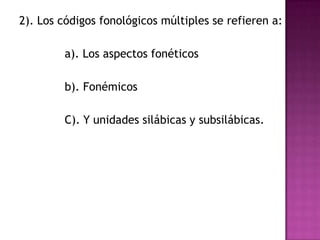 Las vías alternativas