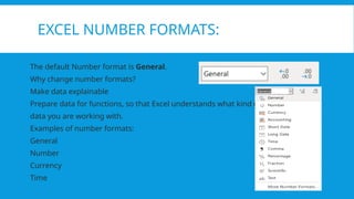 Comprehensive Guide to Excel Formatting: Colors, Fonts, Borders, and ...