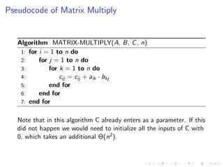 Design an Analysis of Algorithms II-SECS-1021-03 | PDF