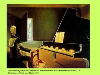 Hallucination partielle: six apparitions de Lénine sur un piano/Partial Hallucination: Six Apparitions of Lenin on a Piano.  1931. 