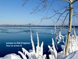 presque en état d'urgence Pour en arriver là 