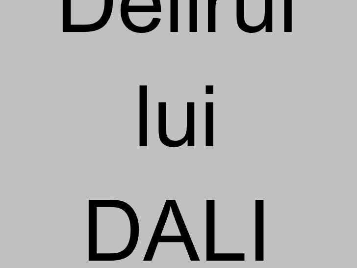 Salvador Dali Iubire Si Arta