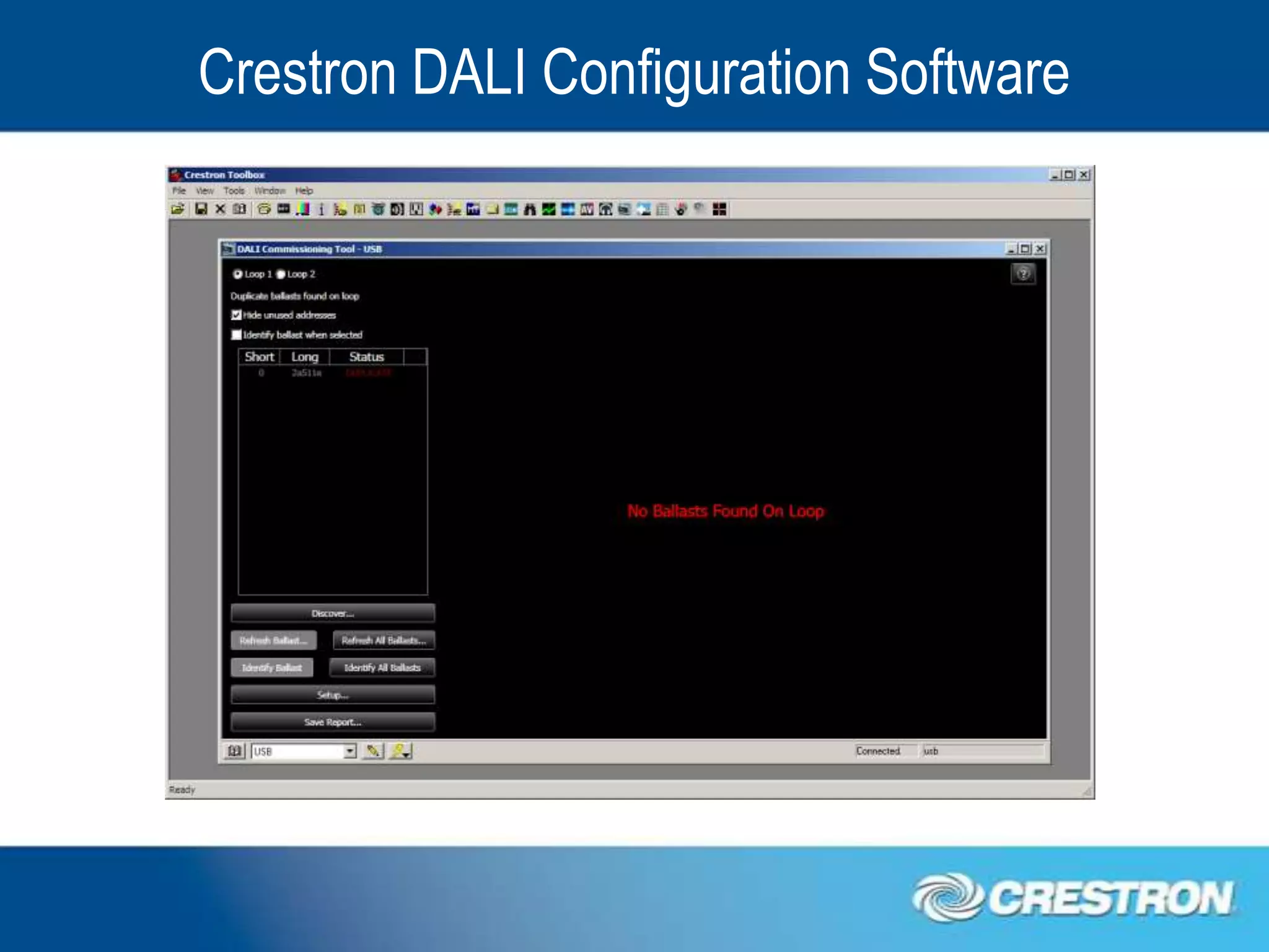 Crestron DALI Configuration Software
 