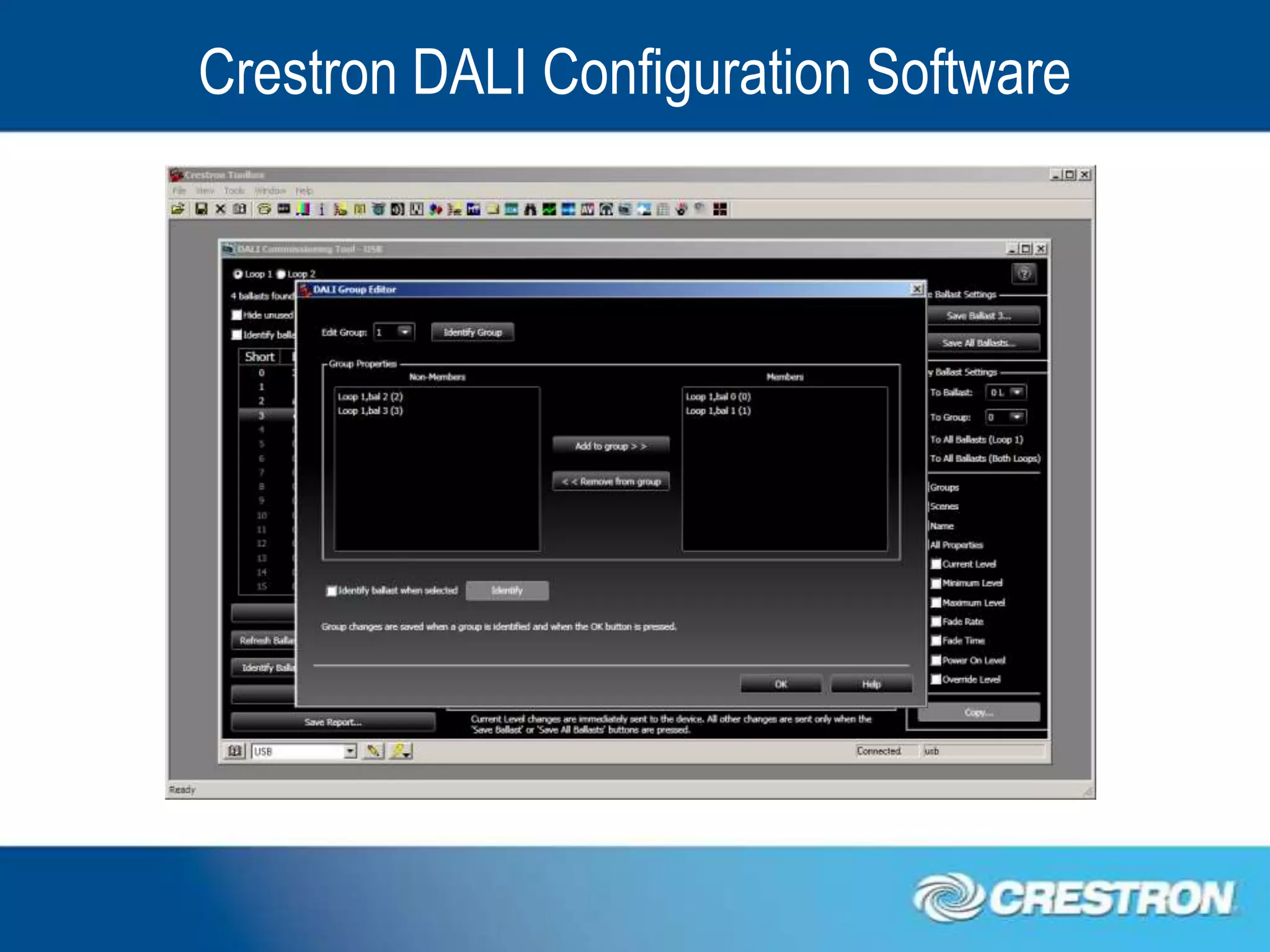 Crestron DALI Configuration Software
 