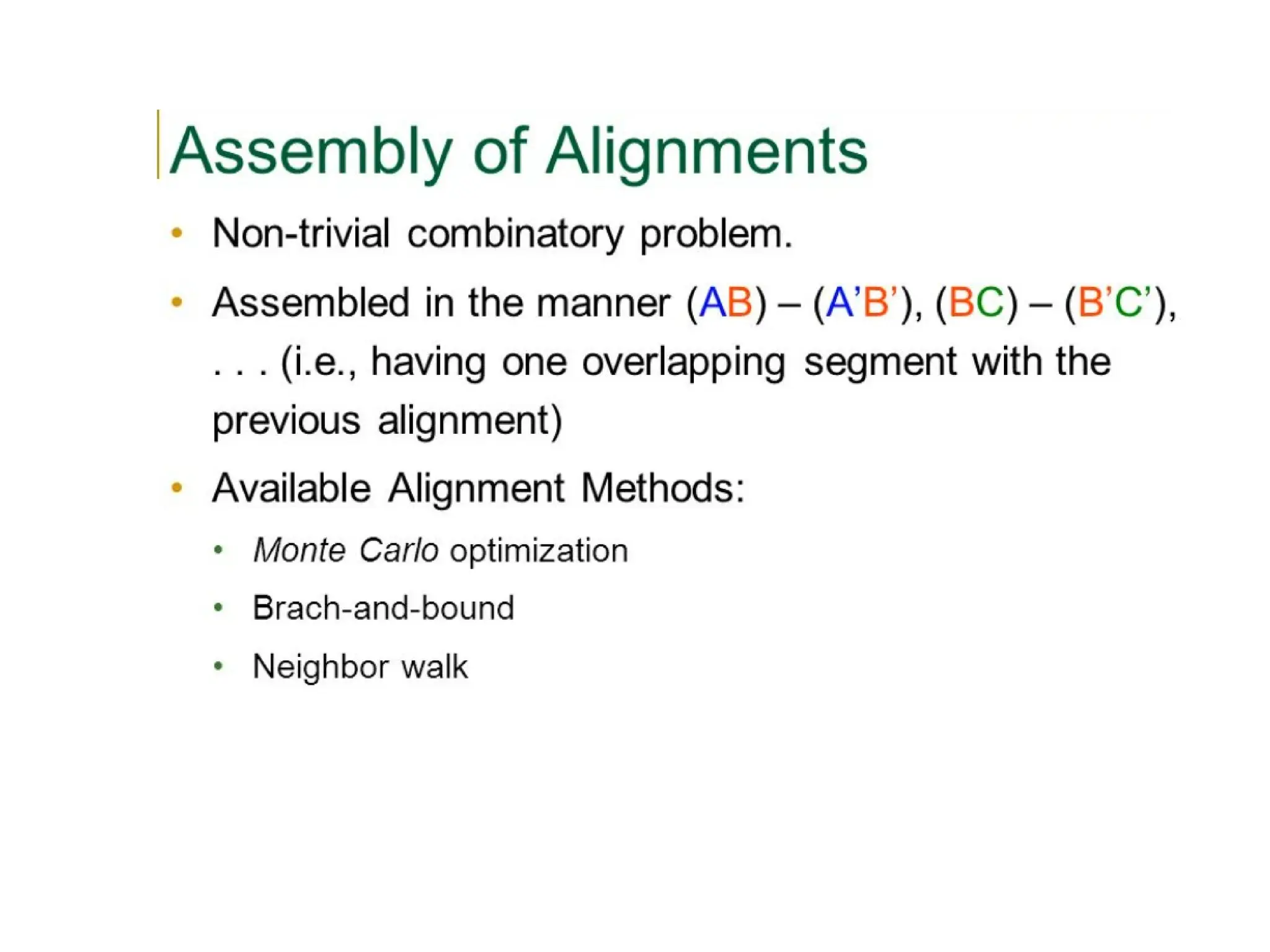 Distance-matrix ALIgnment METHOD.pptx/pdf