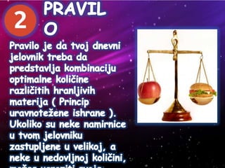 Pravilna ishrana | PPT