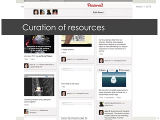 Marianna Vivitsou, #daLIVE Online   March 7, 2013




Curation of resources




                                                    10
 