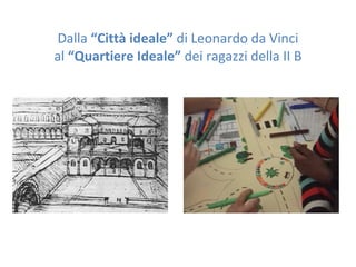 Dalla “Città ideale” di Leonardo da Vinci
al “Quartiere Ideale” dei ragazzi della II B
 