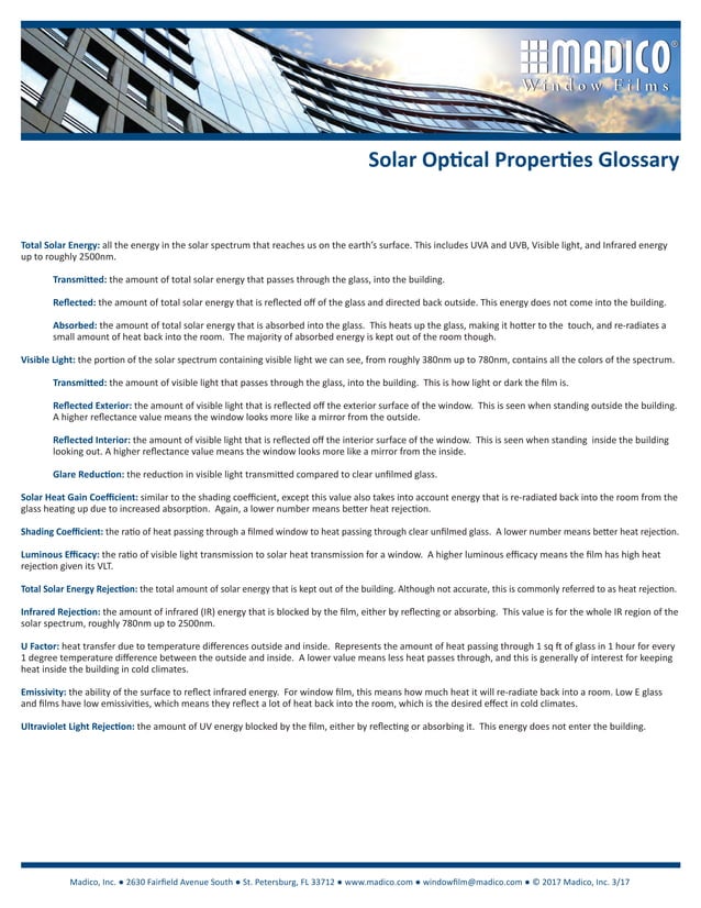 Dallas windowtintingwindowfilmmadicoarchitecturalspecsheet1