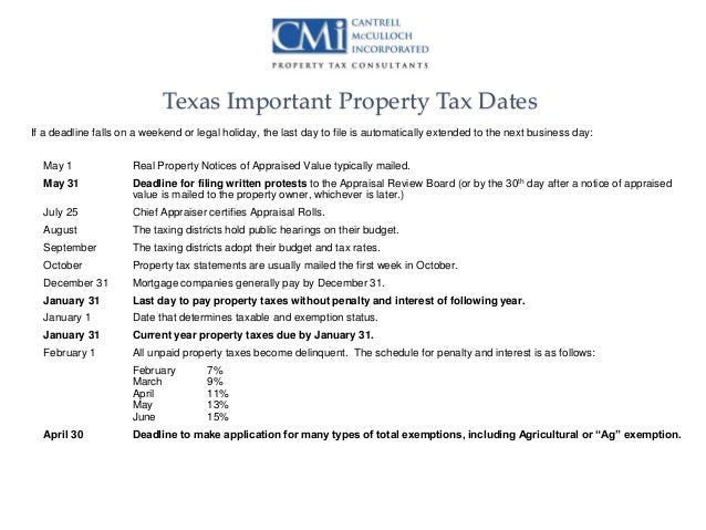 When Are Property Tax Bills Mailed In Dallas When Are Property Tax Bills Mailed In Dallas