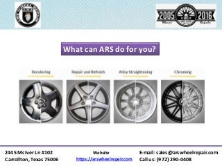 Dallas rim repair