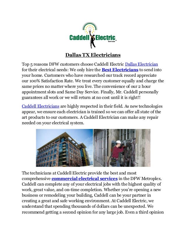 Dallas tx electricians‎