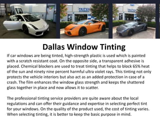 Vehicle Paint Protection Film - Tritek Window Tinting