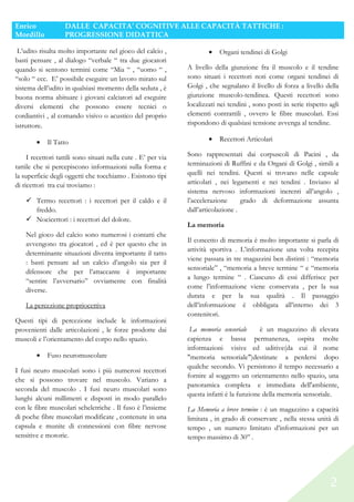 Dalle capacità cognitive alle capacità tattiche | PDF