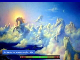 La locura es a veces esplendida