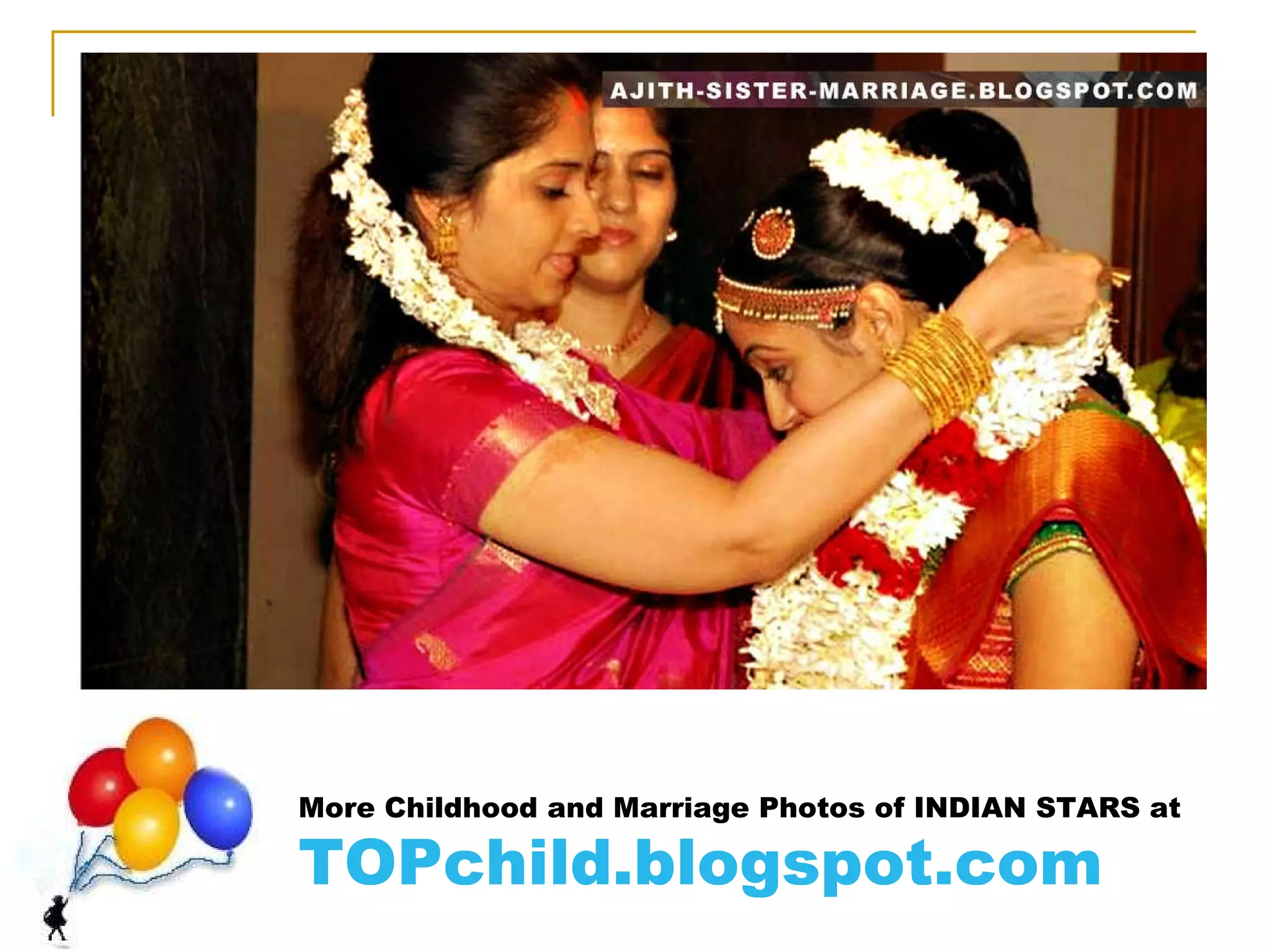 tamil actor ajith kumar sister marriage album | PPT 