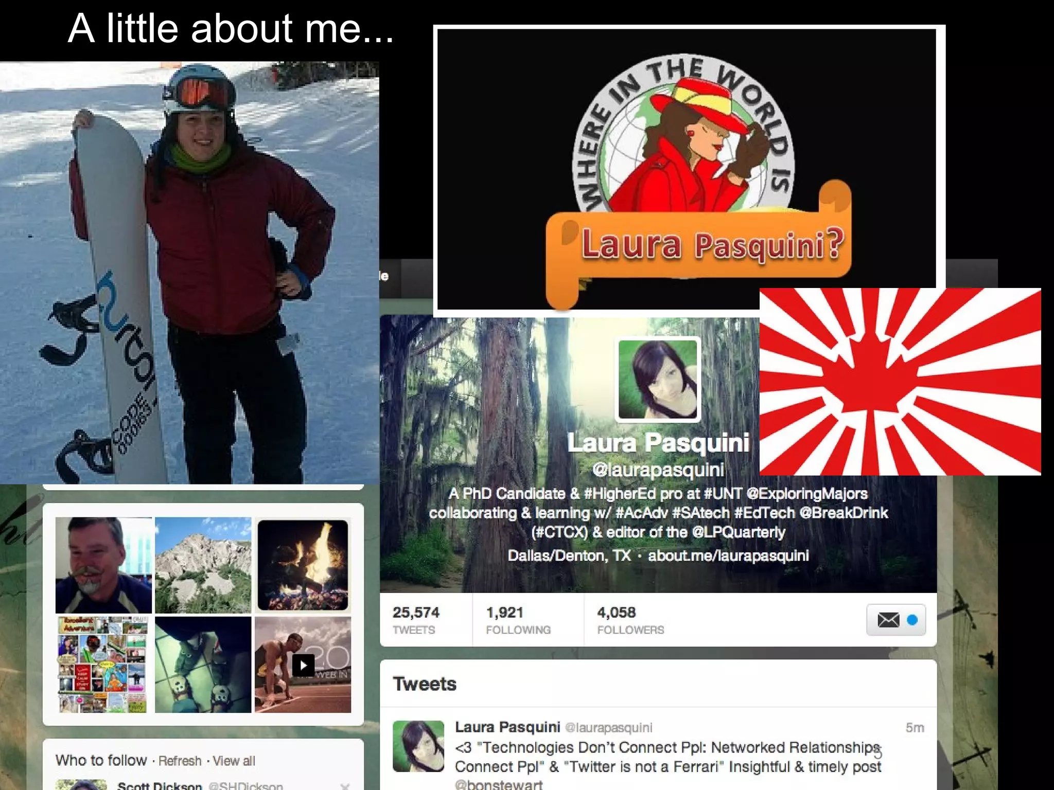 A little about me...




                       5
 