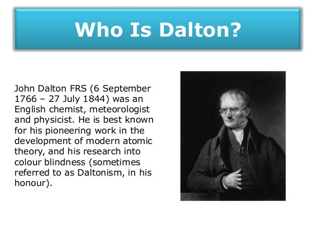dalton atomic theory dalton atomic theory