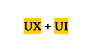 UX? WTF? - Intro To User Experience Design Pt. 1
