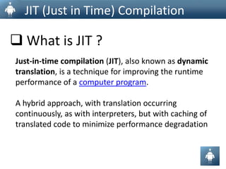 Some Marketing Reasons too.	 	.Dex file anatomy