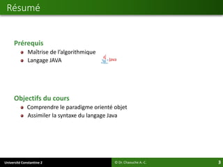 Applications Android - cours 4 : Langage Java | PDF