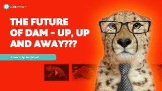 THE FUTURE
OF DAM – UP, UP
AND AWAY???

THE FUTURE
OF DAM–
UP, UP AND
AWAY???

Presented by 
 Jim Kidwell

 