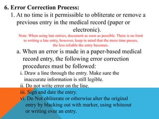 Error Entry Procedure Example Dama,absconded & out on pass med staff responsibility | PPTX