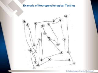 Example of Neuropsychological Testing
 
