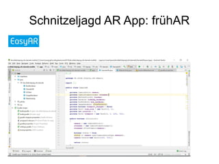 Schnitzeljagd AR App: frühAR
 